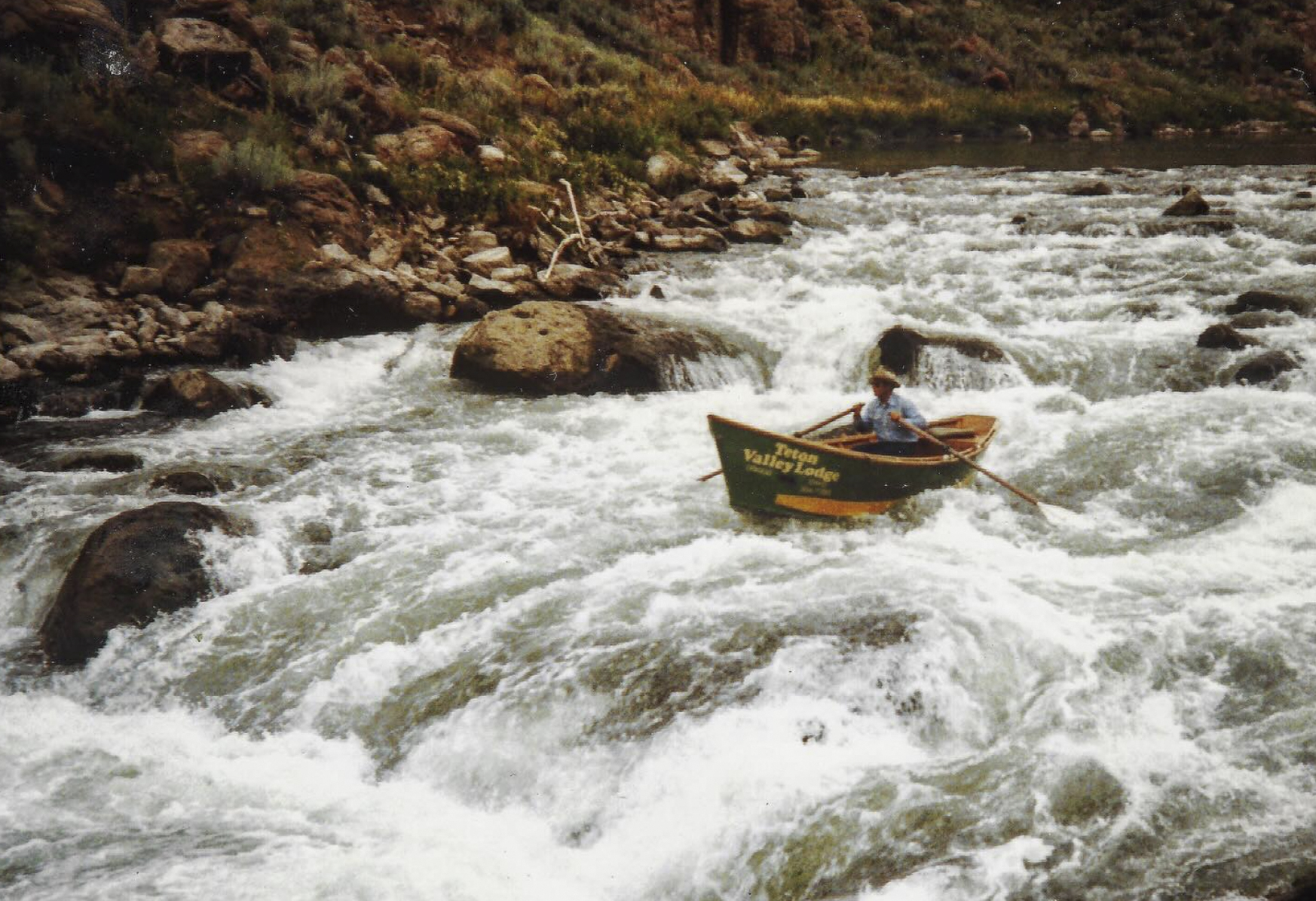 Keel Steel Boat in Heavy Water